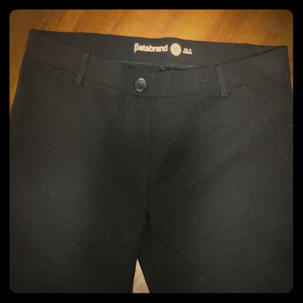 Betabrand black dress yoga pant